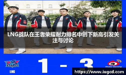 LNG战队在王者荣耀耐力排名中创下新高引发关注与讨论